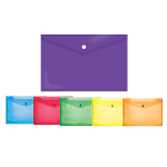 Treeline A4 Plastic Envelope with stud